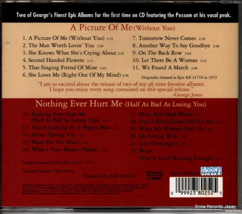 KOC-CD-8025 back cover