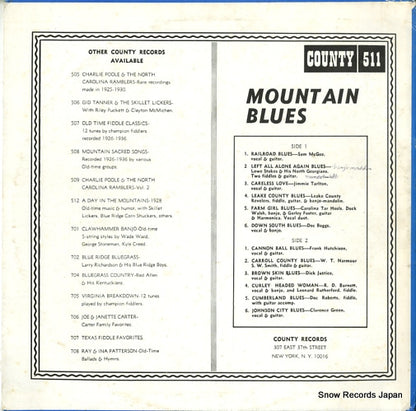 COUNTY511 back cover