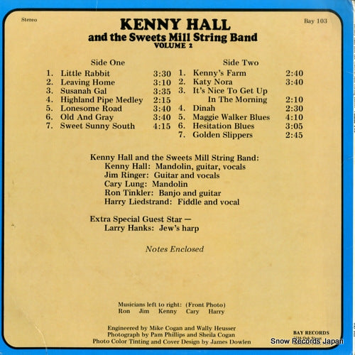 BAY103 back cover