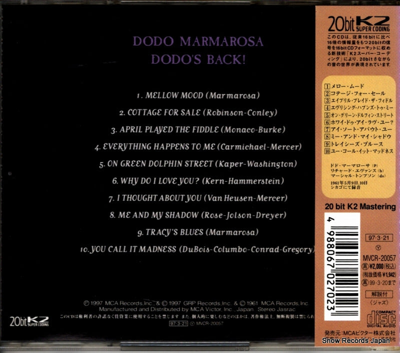 MVCR-20057 back cover