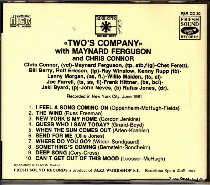 FSR-CD30 back cover