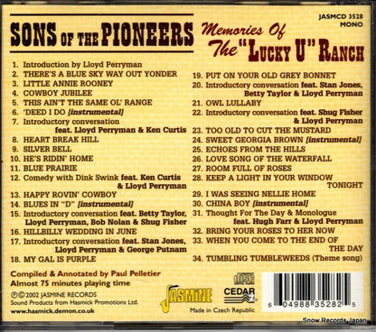 JASMCD3528 back cover