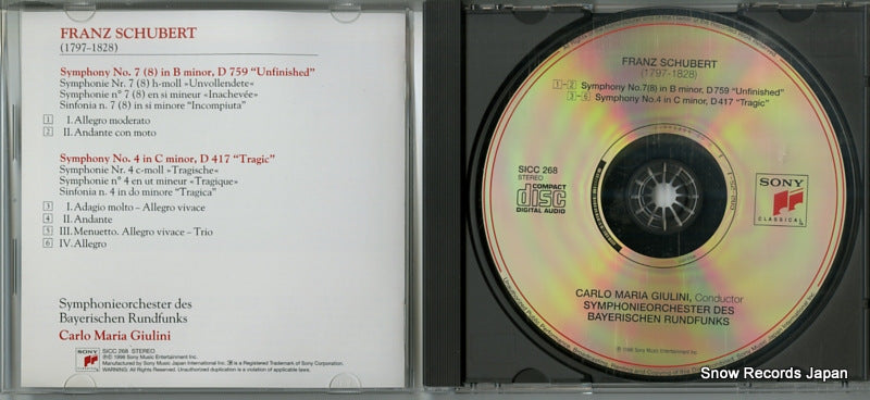SICC268 disc