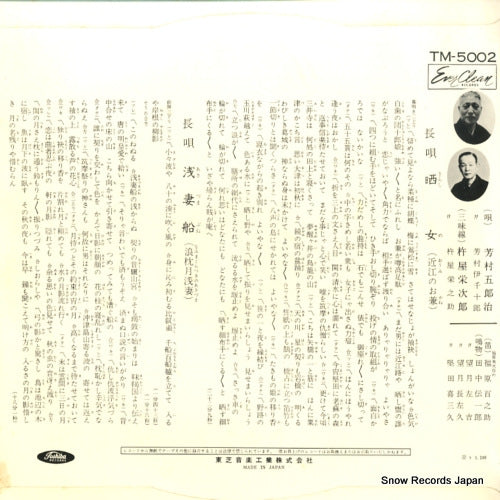 TM5002 back cover