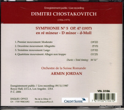 VEL3106 back cover
