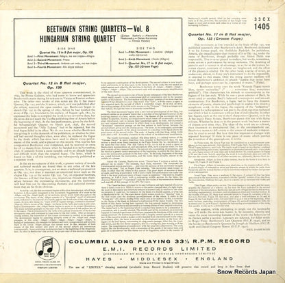 33CX1405 back cover