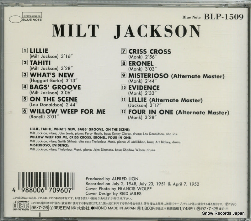 TOCJ-1509 / BN-1509 back cover