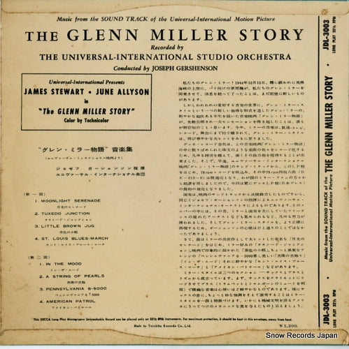 JDL-3003 back cover