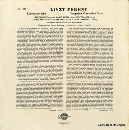 LPX1055/SLPX1055 back cover