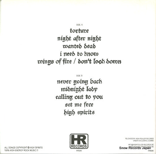 HRR090 back cover