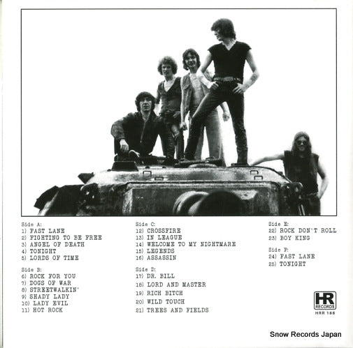 HRR188 back cover