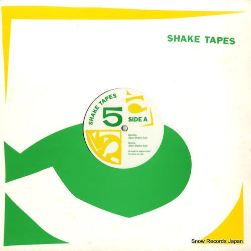 SHAKETAPES005 front cover
