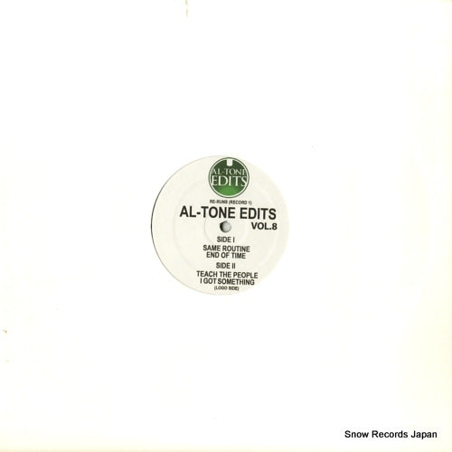 ALTONE-008 front cover