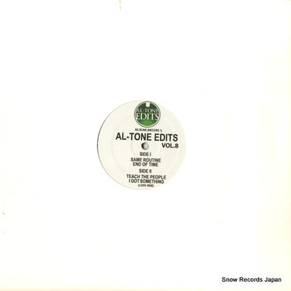 ALTONE-008 front cover