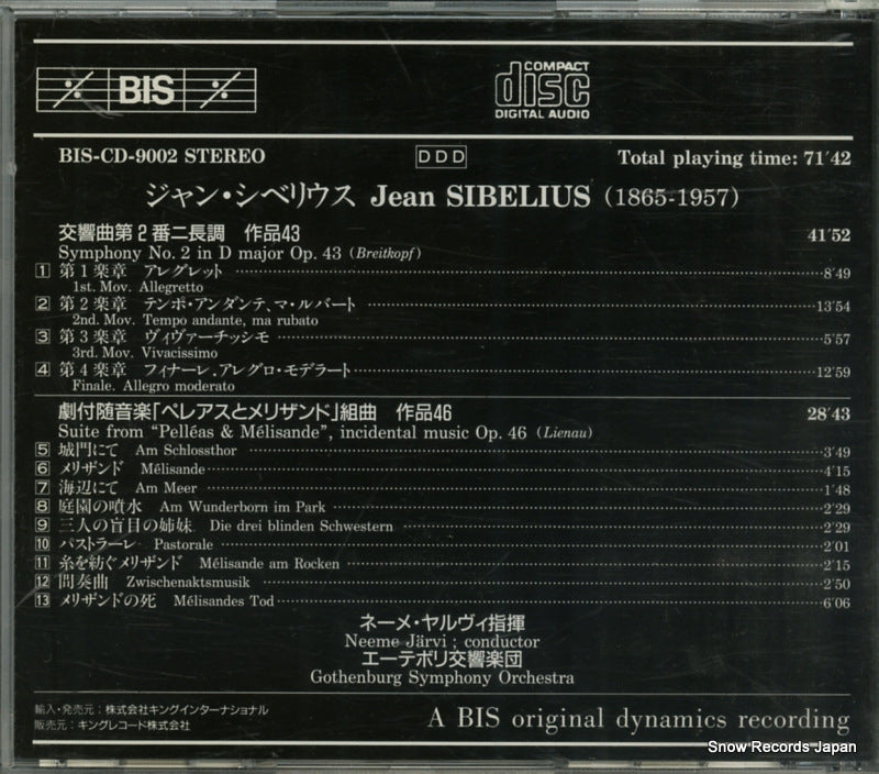 CD-9002 / BIS-CD-9002 back cover