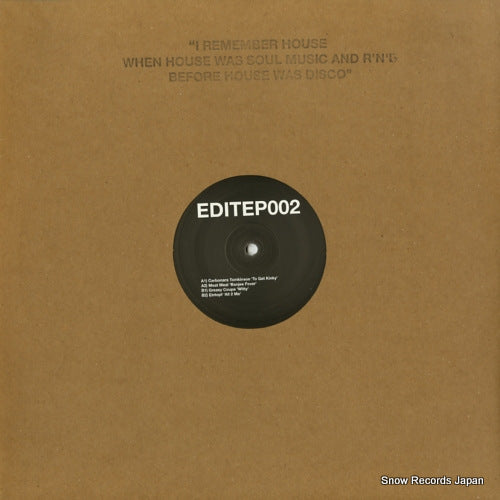 EDITEP002 front cover