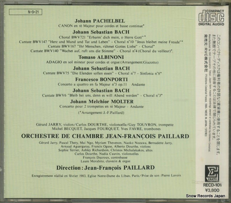 RECD-101 back cover