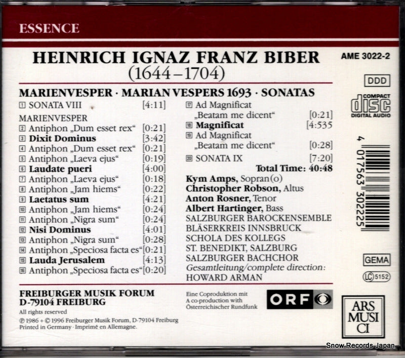 AME3022-2 back cover