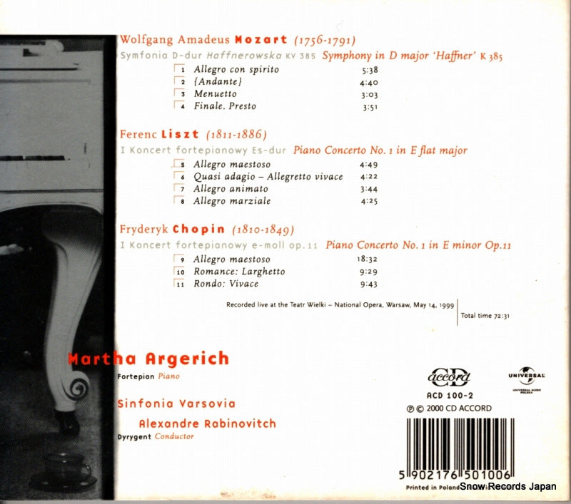 ACD100-2 back cover