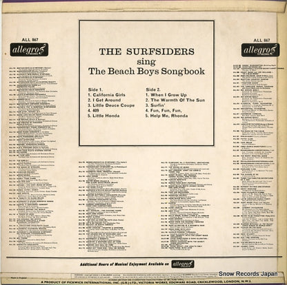 ALL867 back cover
