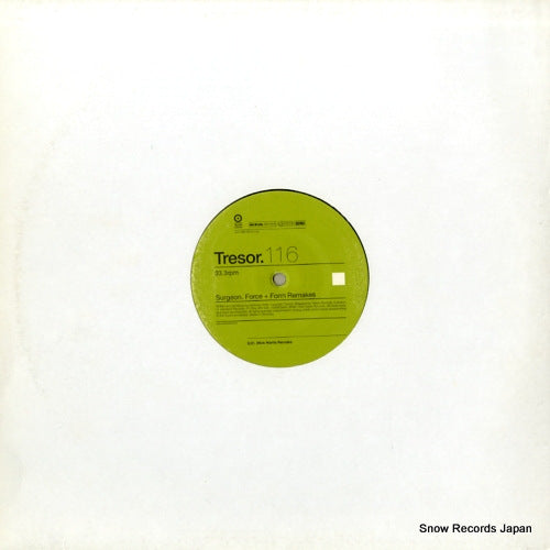 TRESOR116 back cover