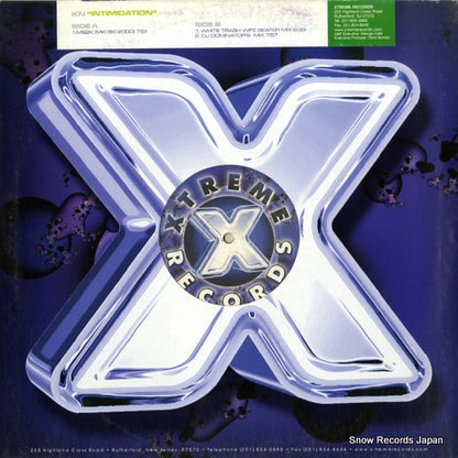XTR-809 back cover