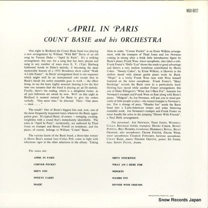 MGV-8012 back cover