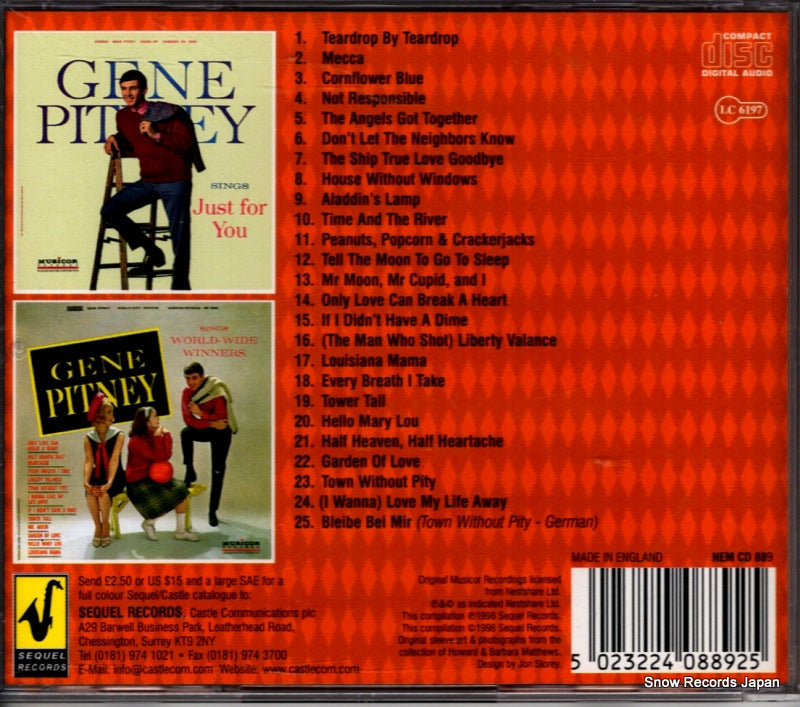 NEMCD889 back cover