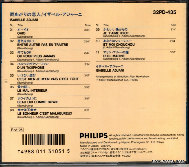 32PD-435 back cover