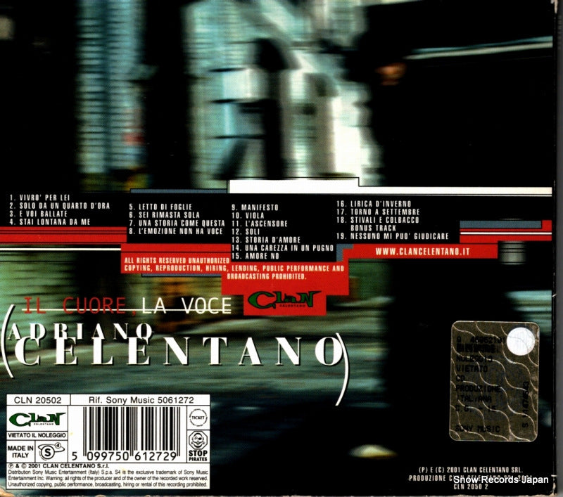 CLN20502 / 5061272 back cover