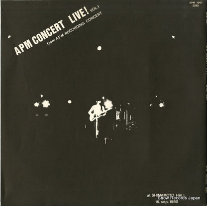 APM1001 back cover