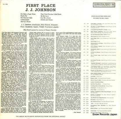 JCL1030 back cover