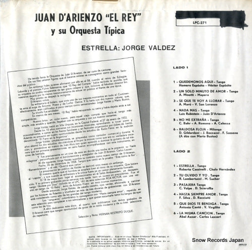 LPC-271 back cover