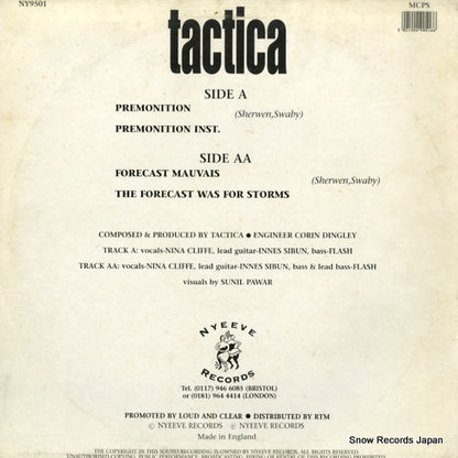 NY9501 back cover