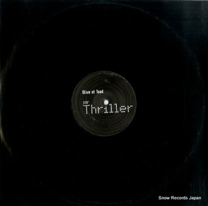 THRILLER front cover