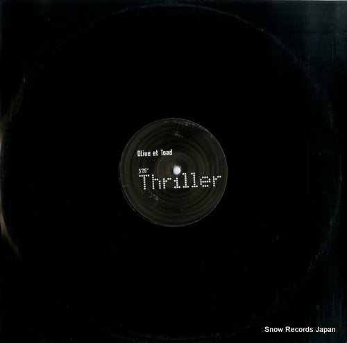 THRILLER front cover