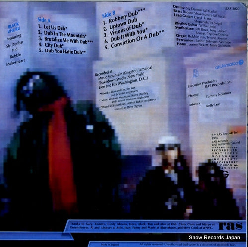 RAS3020 back cover