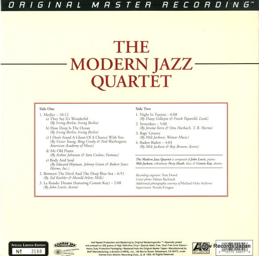 MFSL-1-205 back cover