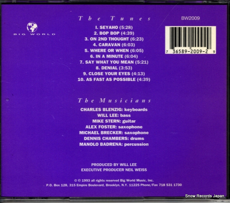 BW2009 back cover