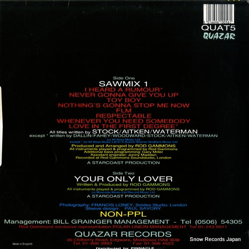 QUAT5 back cover