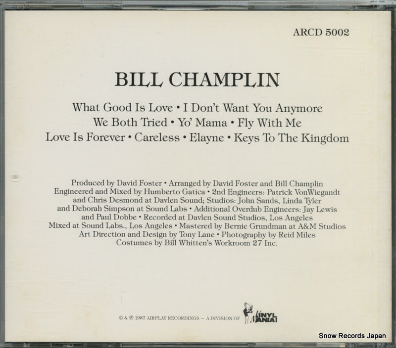 ARCD5002 back cover