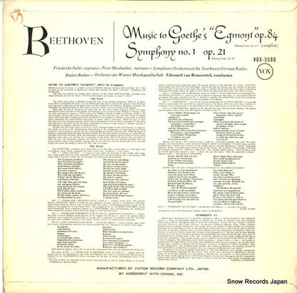 VOX-5560 back cover