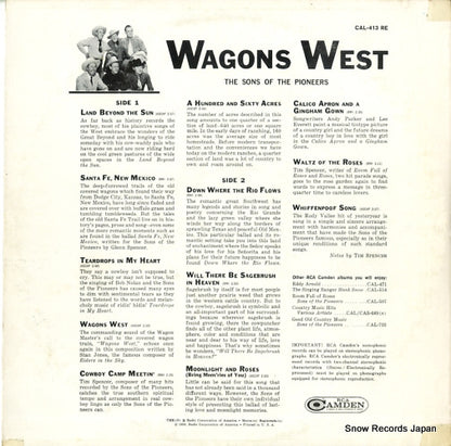 CAL-413 back cover