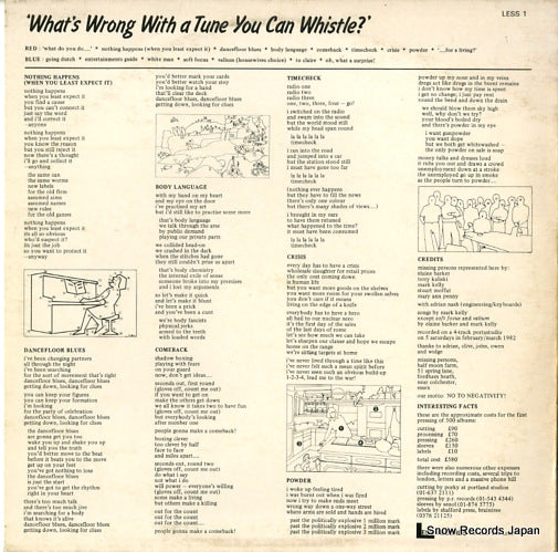 LESS1 back cover