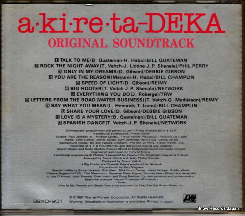 32XD-901 back cover