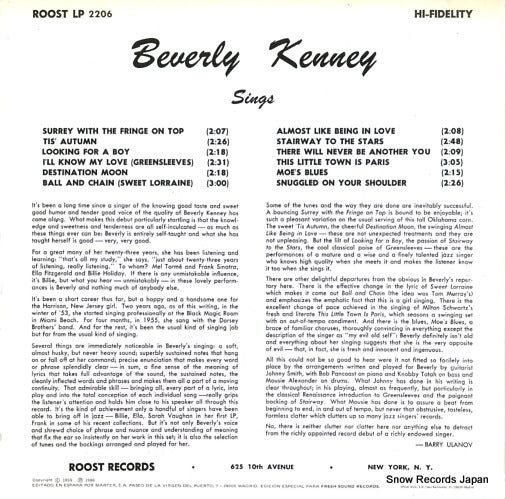 LP2206 back cover