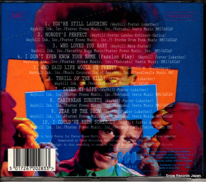 BGOCD283 back cover