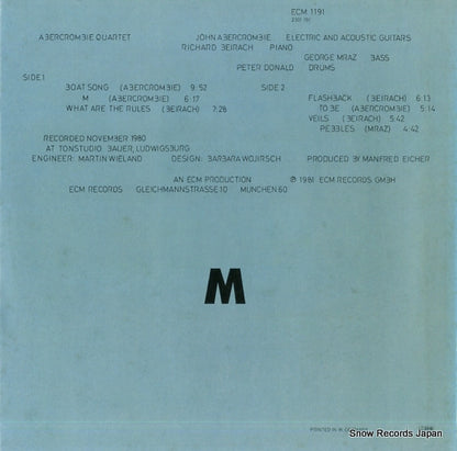 ECM1191 back cover