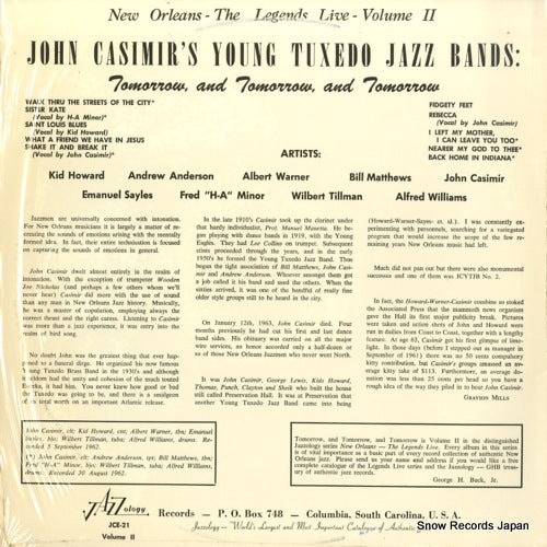 JCE-21 back cover