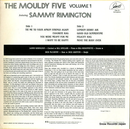 GHB-181 back cover